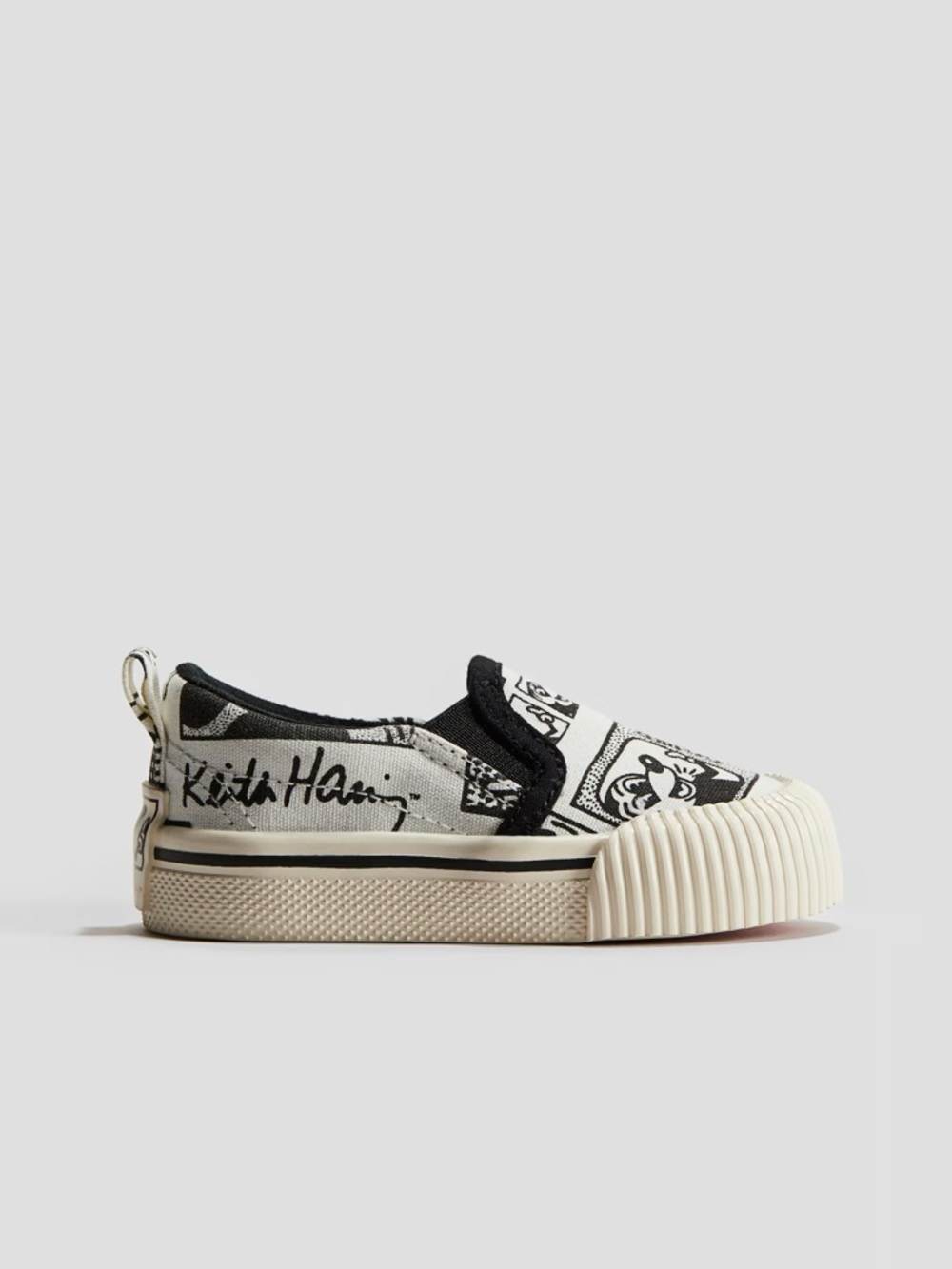 Disney x Keith Haring Printed Slip-on Shoes